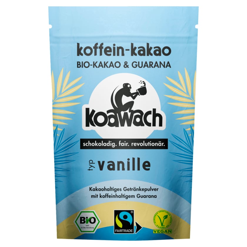 Koawach Bio Koffein-Kakao Vanille 100g